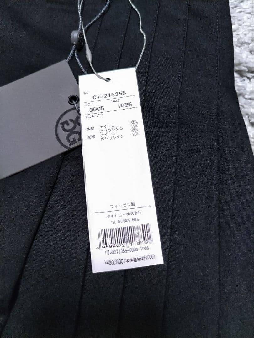 新品　G/FORE 　スカート　ストレッチ　黒　36