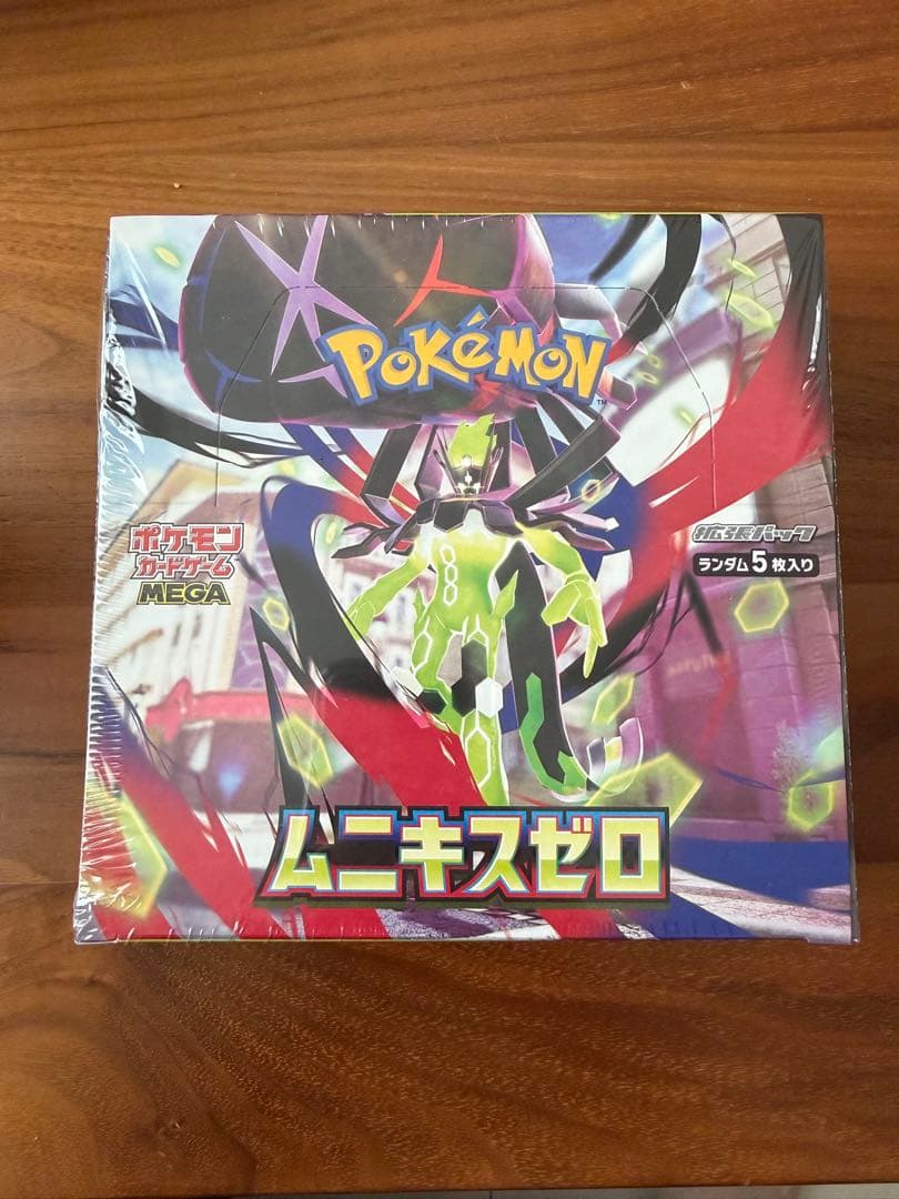 ポケモンカードゲーム ムニキスゼロ 1ボックス　メガドリームex