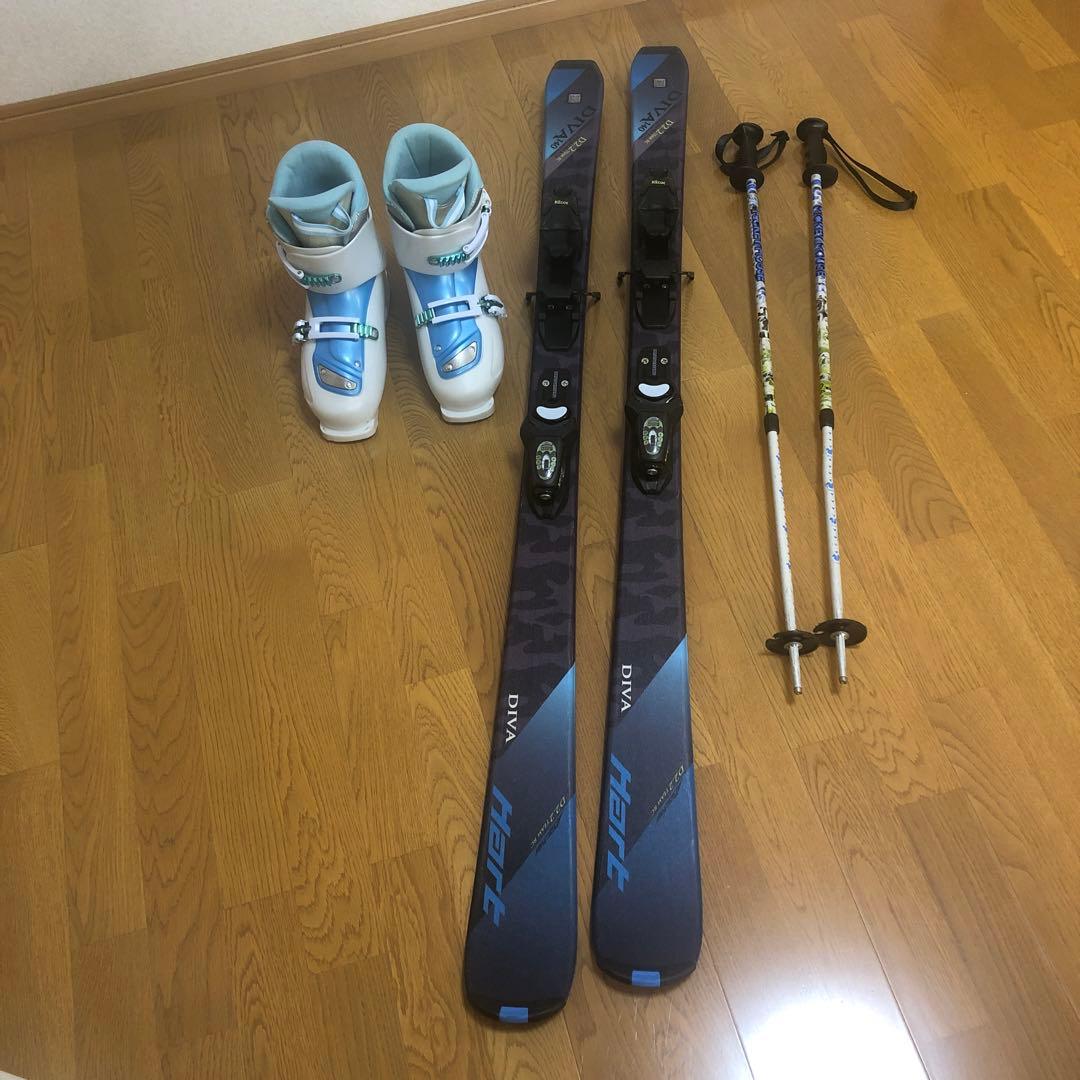 子供用スキー3点セット　板140㎝