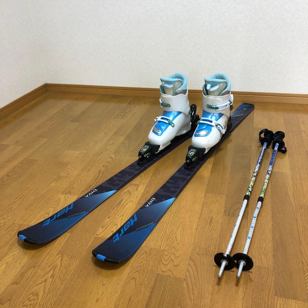 子供用スキー3点セット　板140㎝