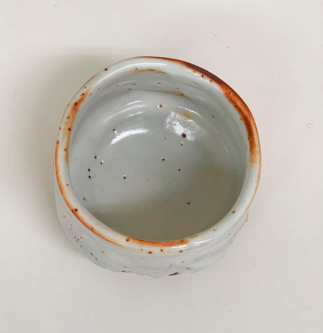 安東日出武　練込志野茶碗　最上位作　抹茶茶碗 茶道具