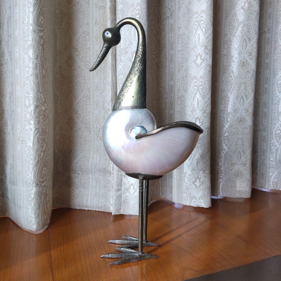 【超レア】EXPO2005◇愛地球博展示作品◇鶴オブジェ