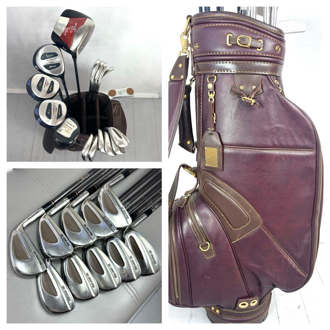 本格派 メンズゴルフクラブ 16本 フルセット ゴルフセット 豪華 お試しセット