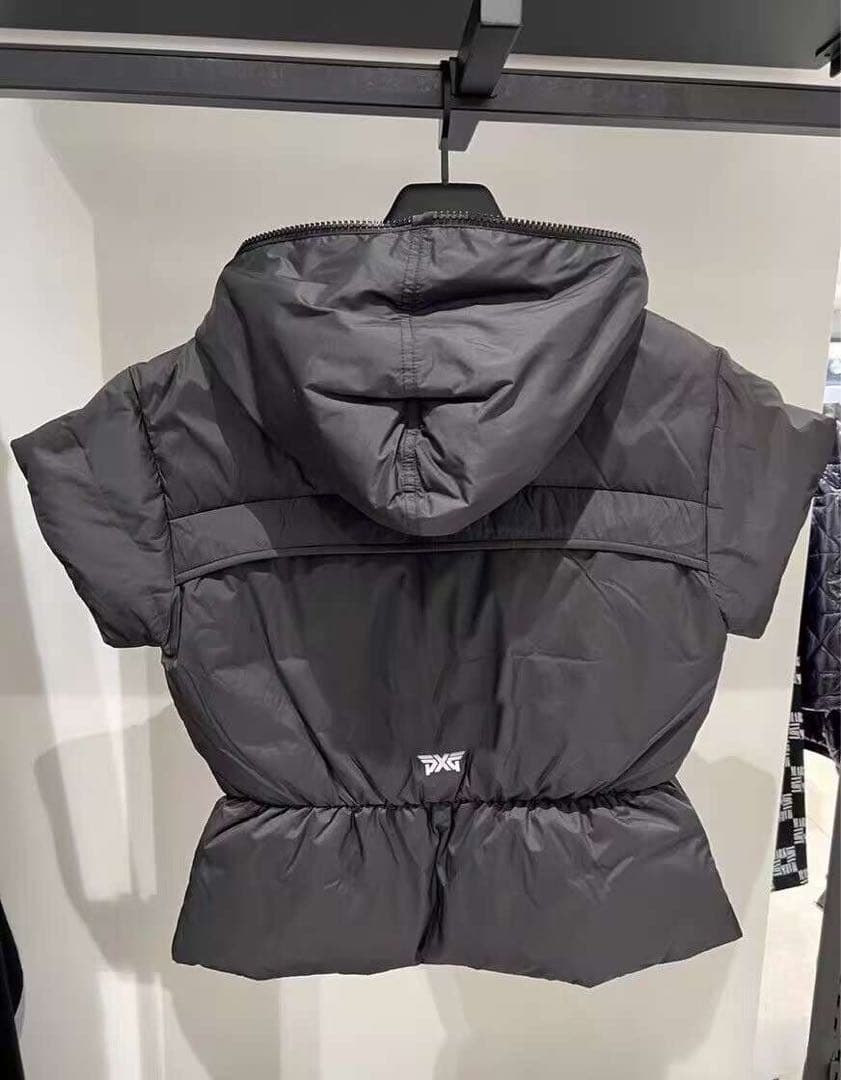 PXGゴルフウェアレディースダウンジャケット　半袖　スピード発送