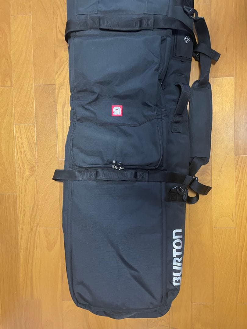 【美品】Burton バートン　スノーボード　ケース　バッグ ウィール付き