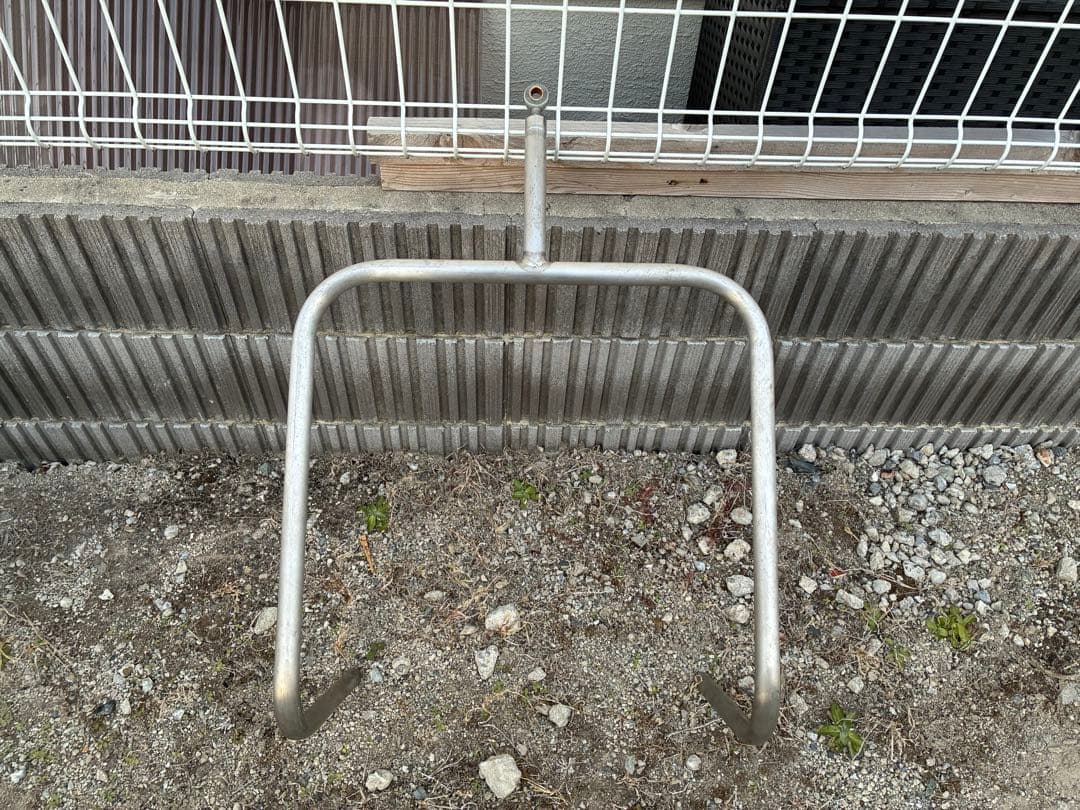 国産リヤカー　自転車牽引