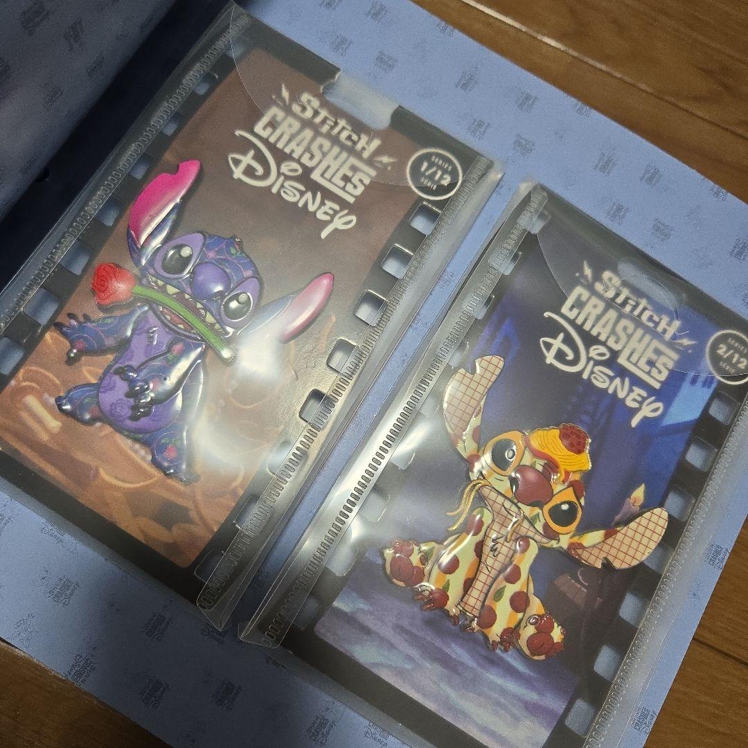 スティッチ　クラッシュコレクション　ディズニーストア　フルコンプ　ピンバッジ