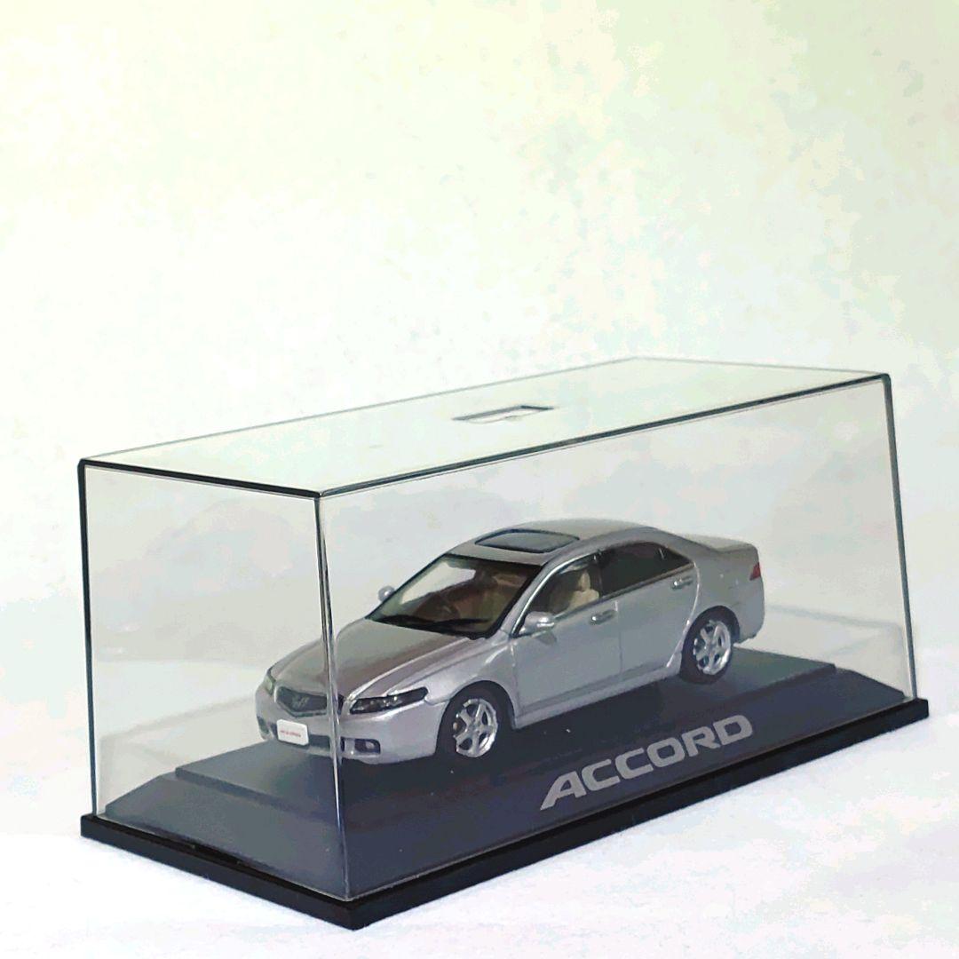 Honda accord アコード 1/43 ミニカー SATINSILVER