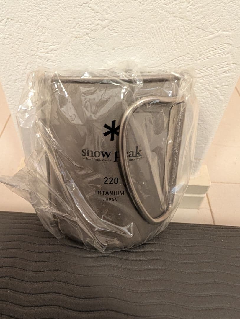  peak チタンマグカップ 3個セット