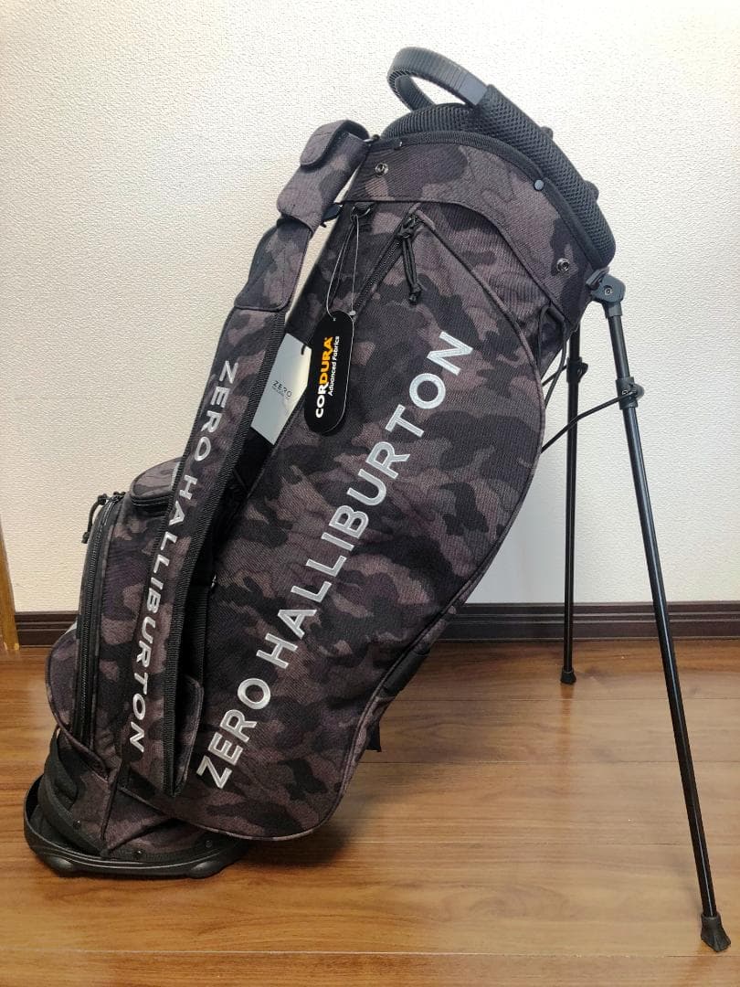 ゼロハリバートン ZHG-CB d2 キャディバッグ スタンド ブラックカモ