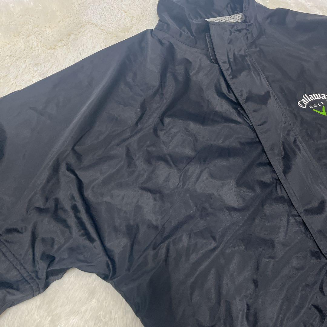 美品 callaway キャロウェイ ゴルフ レインウェア セットアップ LL