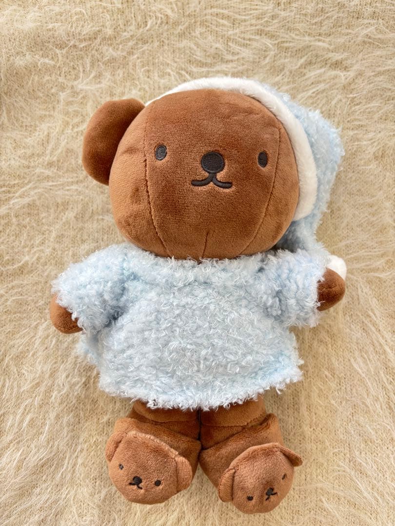 ミッフィースタイル　ルームウェア　ボリスぬいぐるみ