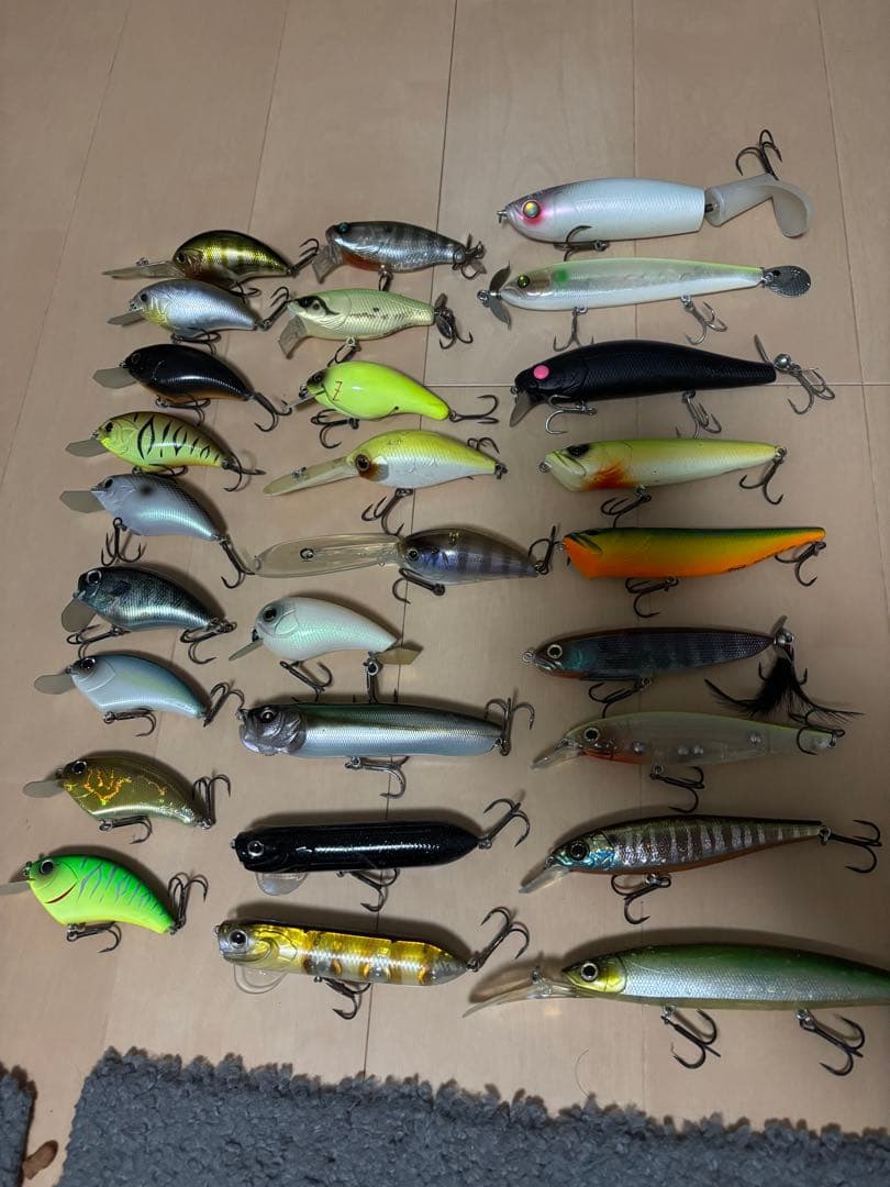 バス釣り　ルアーまとめ売り
