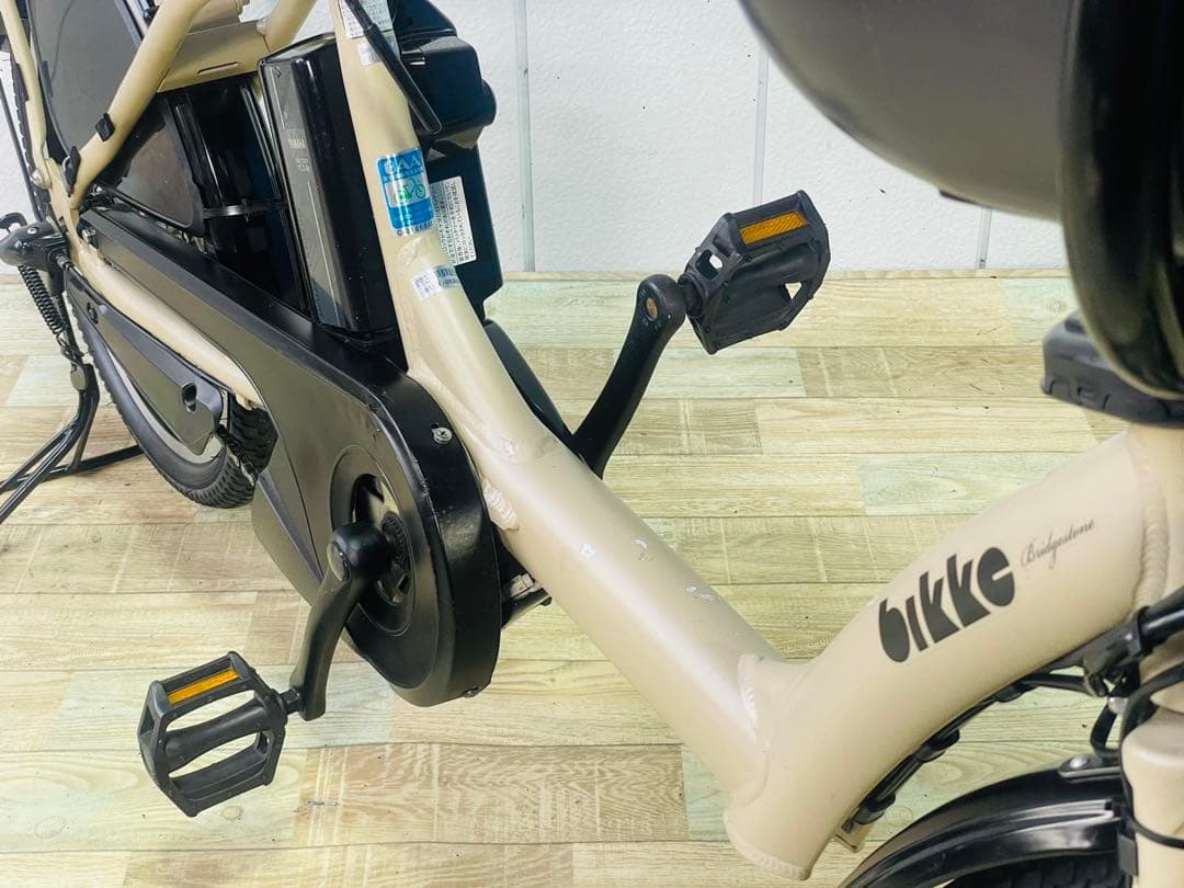 ★3069ブリヂストン12.3アンペア 20インチ子供乗せ電動アシスト自転車