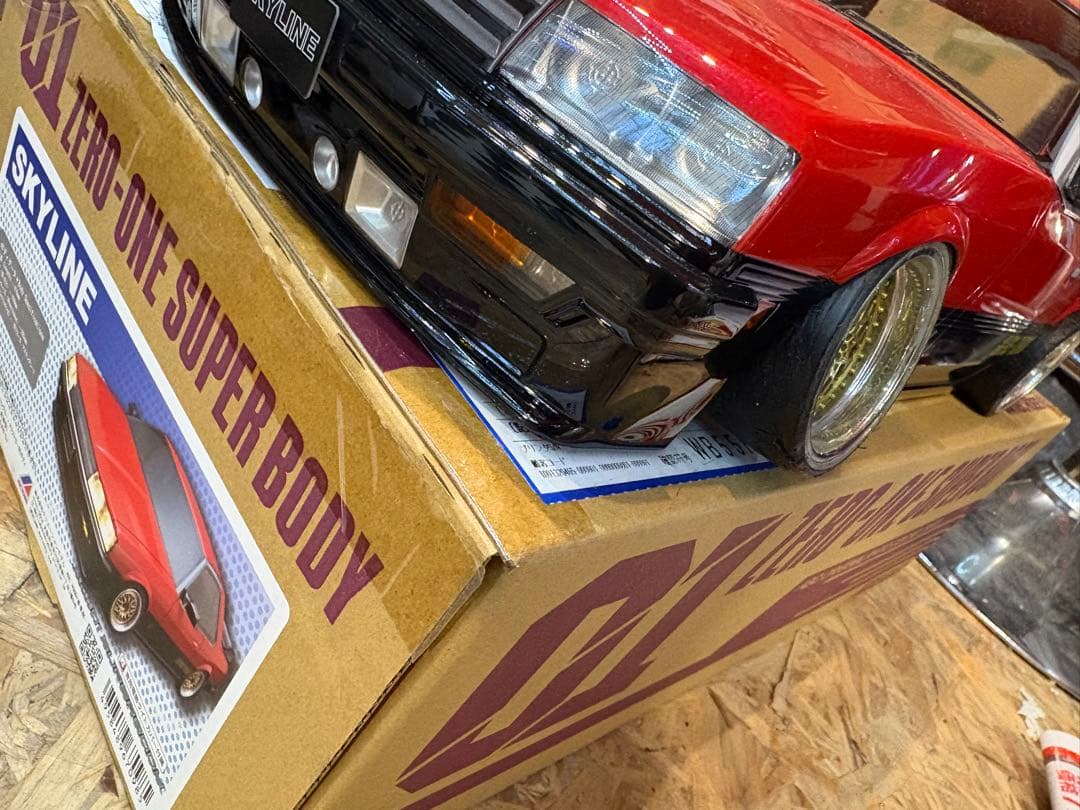 新品　未使用　R30 スカイライン　ラジコンボディ　1/10