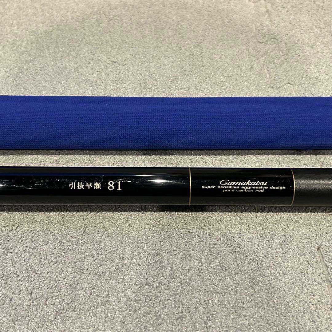 がまかつ がま鮎 セレステ celeste 引抜早瀬 81 ケース付き