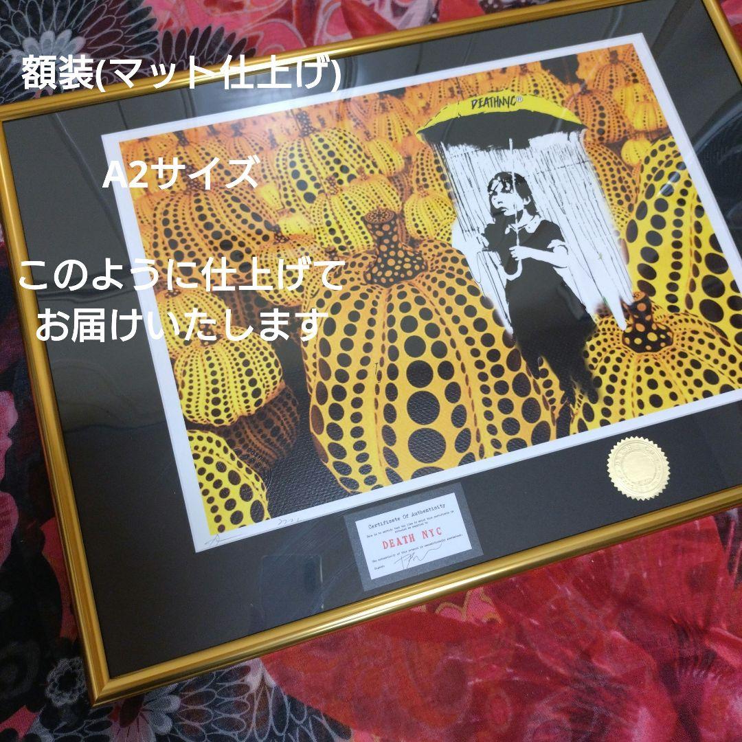 s.kaneko…　フレーム付death nyc 世界限定　スヌーピー