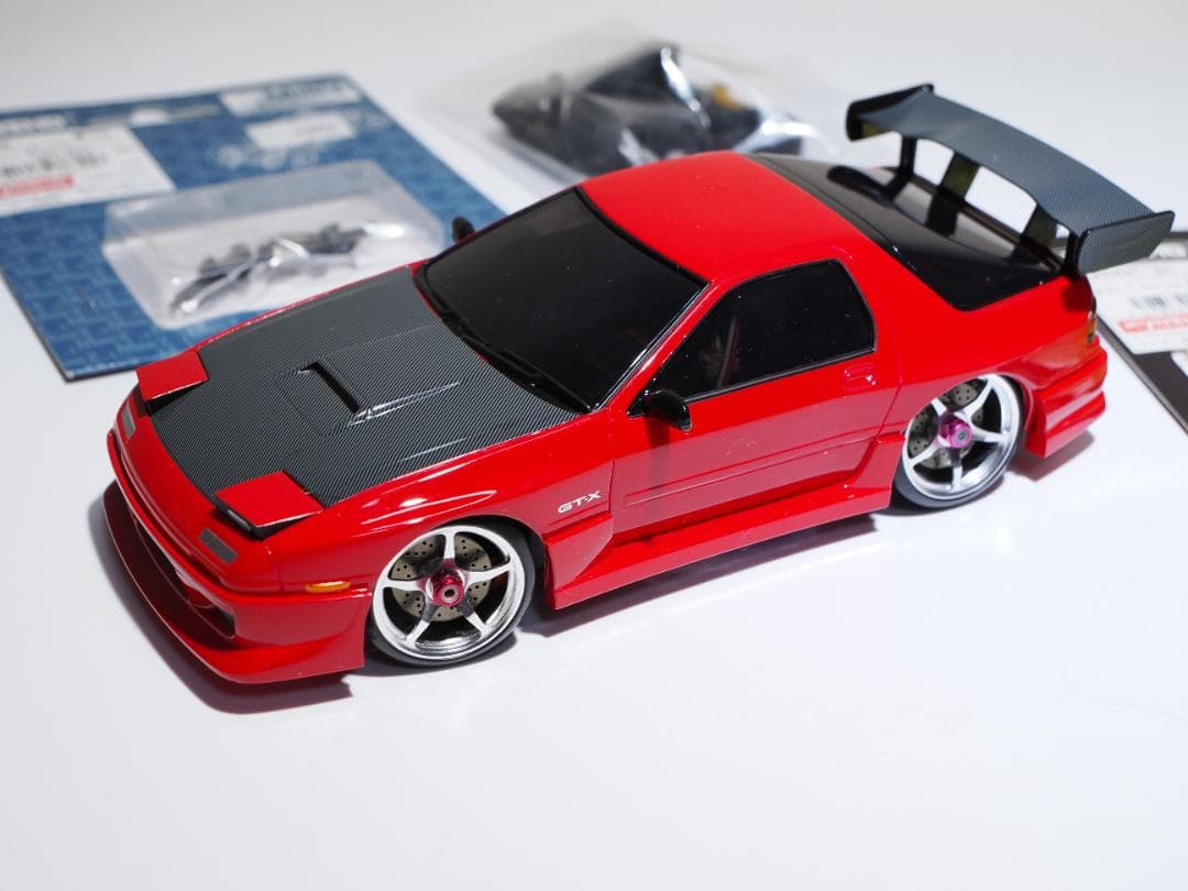 京商ミニッツAWD MA-015ASF マツダサバンナ RX-7セット おまけ付