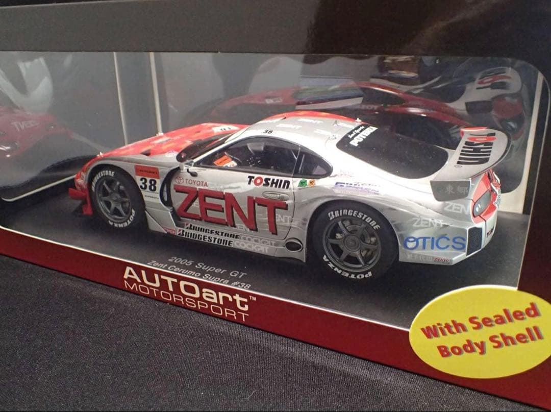 1/18 AUTOart SuperGT 2005 ZENT スープラ 立川祐路
