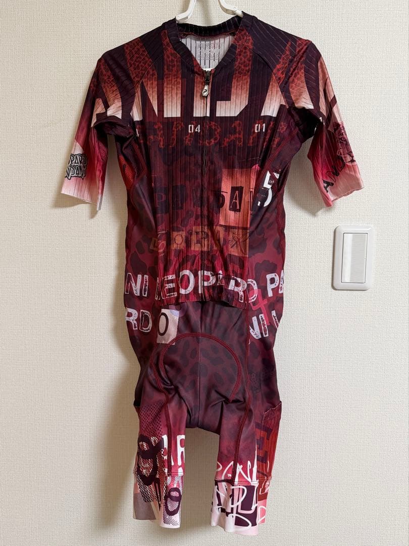 パンダーニ『豹100％』RSワンピース/ダークピンク（サイズ：M）