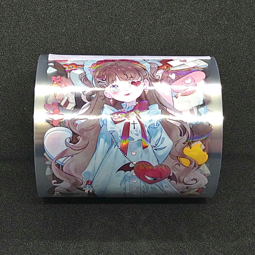 【中古】病嬌少女　海外人物装飾マステ