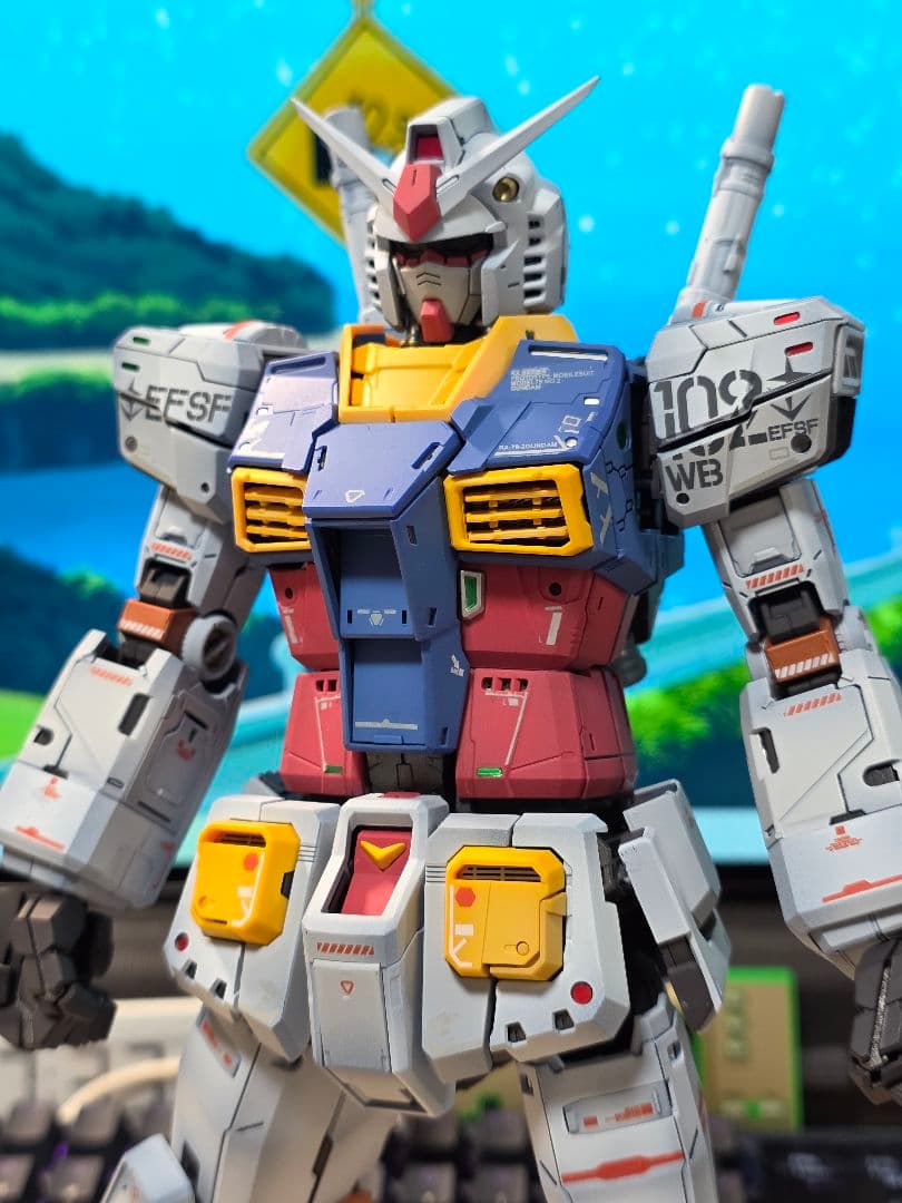 PG UNLEASHED 1/60 RX-78-2 ガンダム 全塗装完成品