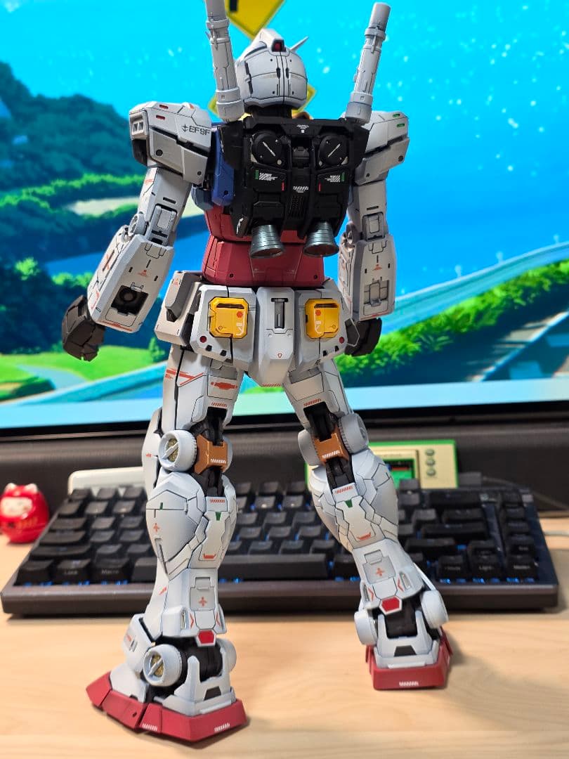PG UNLEASHED 1/60 RX-78-2 ガンダム 全塗装完成品