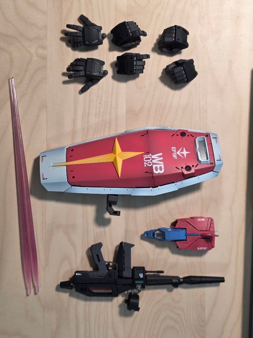 PG UNLEASHED 1/60 RX-78-2 ガンダム 全塗装完成品