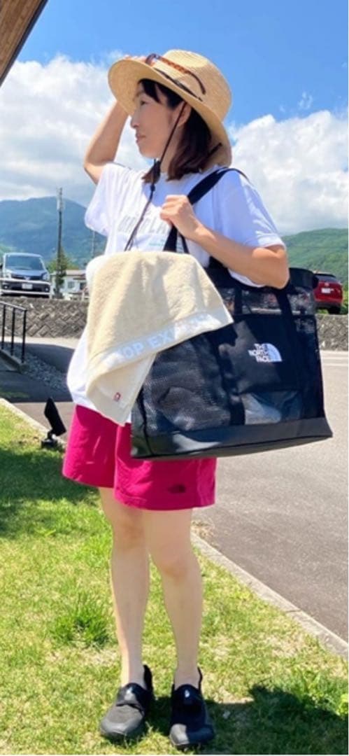 THE NORTH FACE グラットンメッシュトートバッグM ブラック