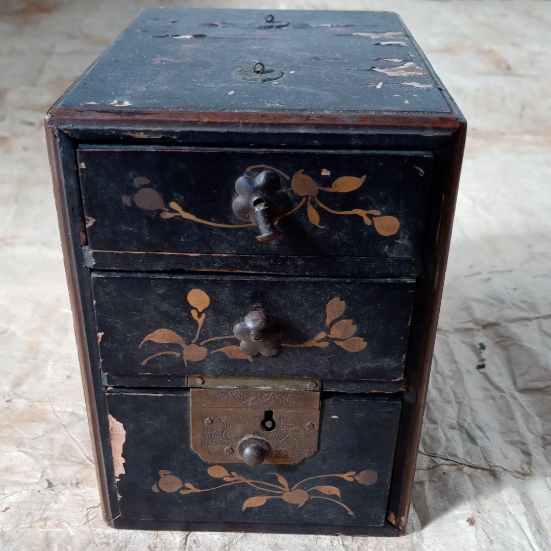 骨董　蒔絵の小箱　箱　詫び寂　アンティーク