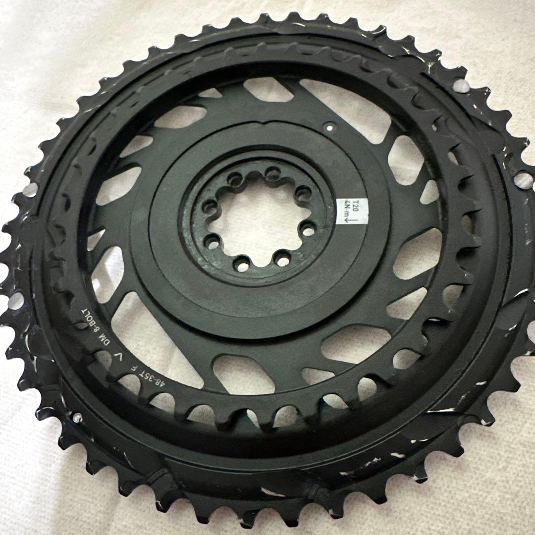 美品 新型 sram Red AXS E1 チェーンリング 2X