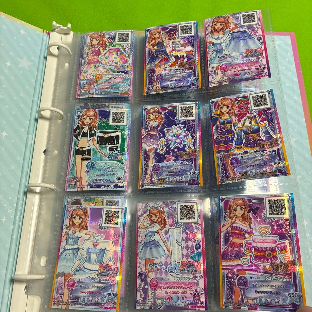 アイカツ! 9ポケット　バインダー　アイカツフレンズ　カード