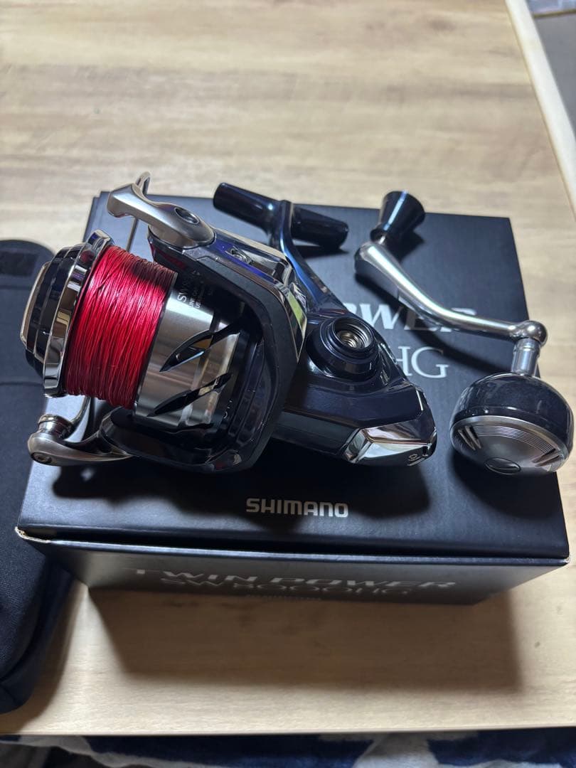 最高級ライン付きSHIMANO ツインパワー　sw8000hg