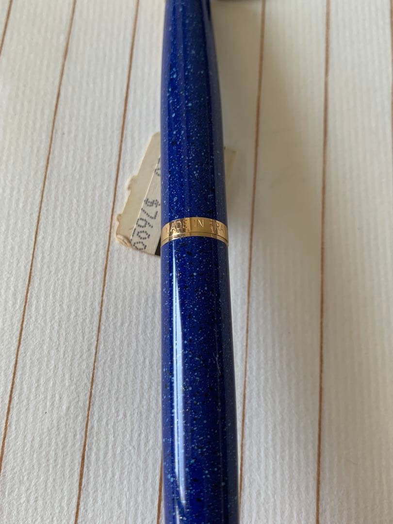 希少 Parker（パーカー）75 LAQUE ブルー 万年筆