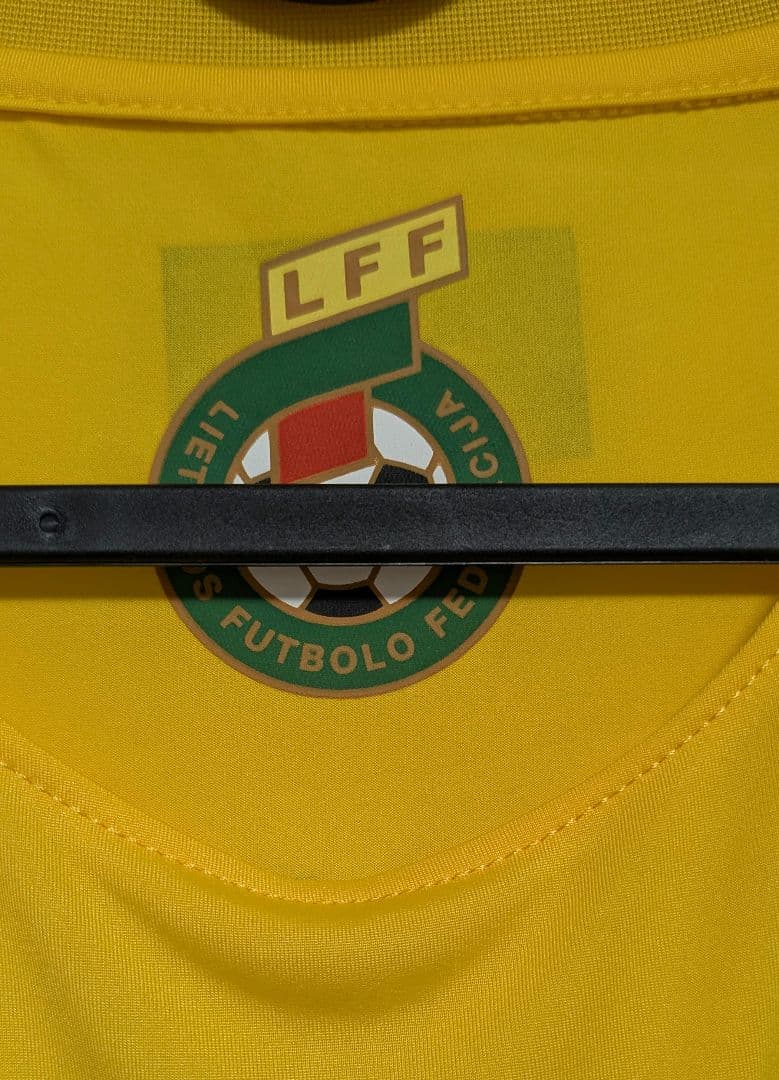 リトアニア代表 フィオドル・チェルニク ユニフォーム 支給品