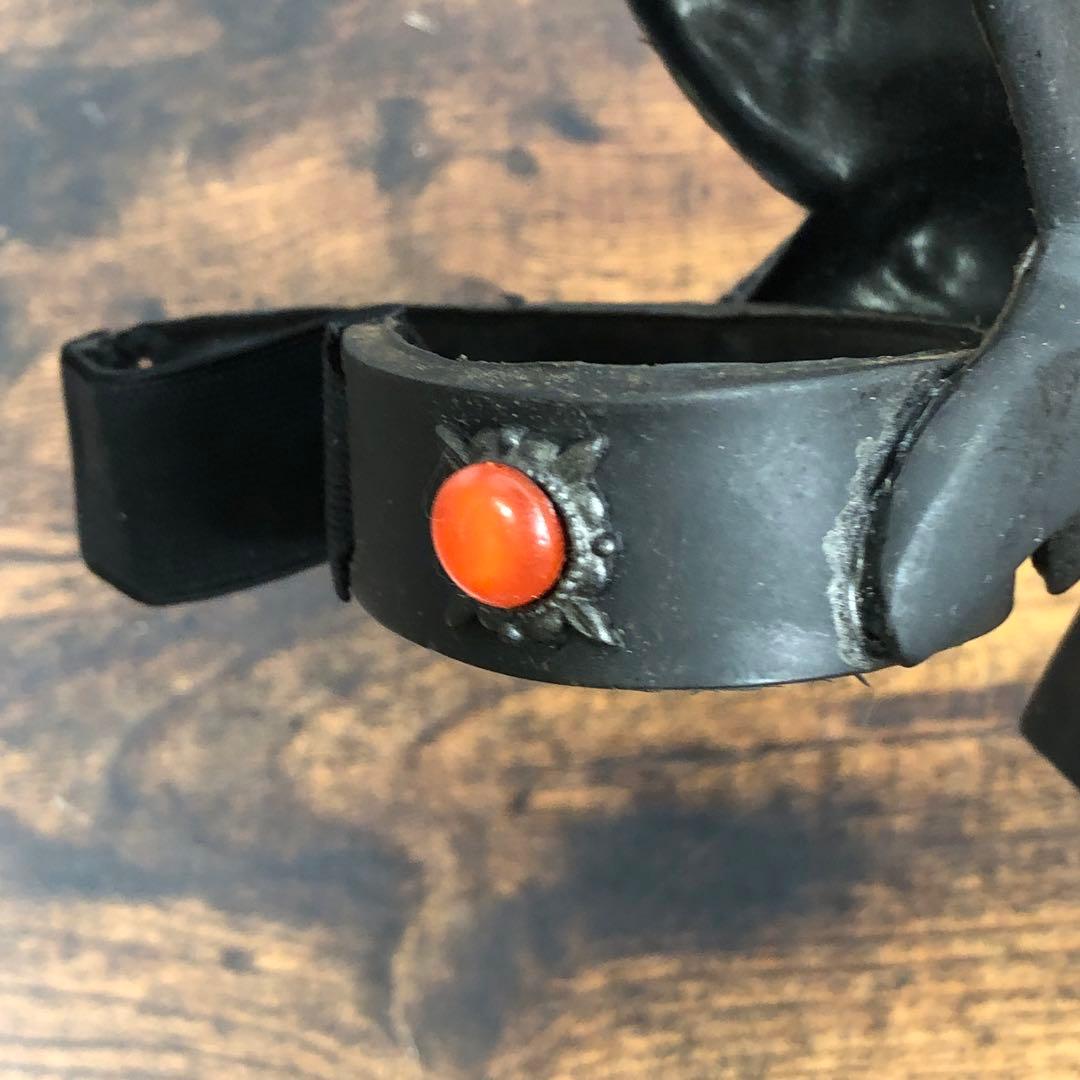 当時物 東映 石森プロ 仮面ライダーアマゾン ギギの腕輪 ソフビ