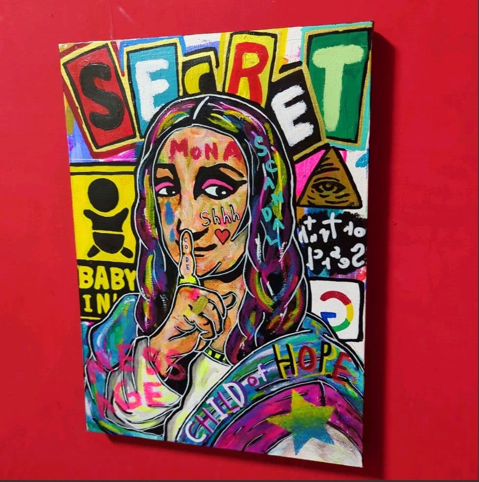 【F4号/SALE】Secret-モナリザの秘密？- 《陰謀論テーマ》