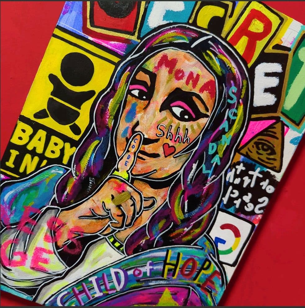 【F4号/SALE】Secret-モナリザの秘密？- 《陰謀論テーマ》