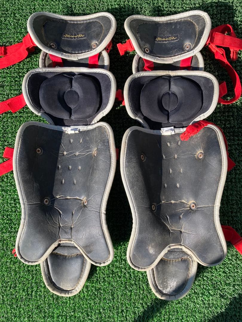 中古Mizuno proキャッチャー用プロテクター 軟式