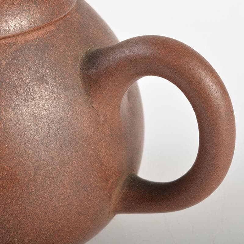 中国　紫砂　朱泥　急須　茶壷　在銘　U　R7299