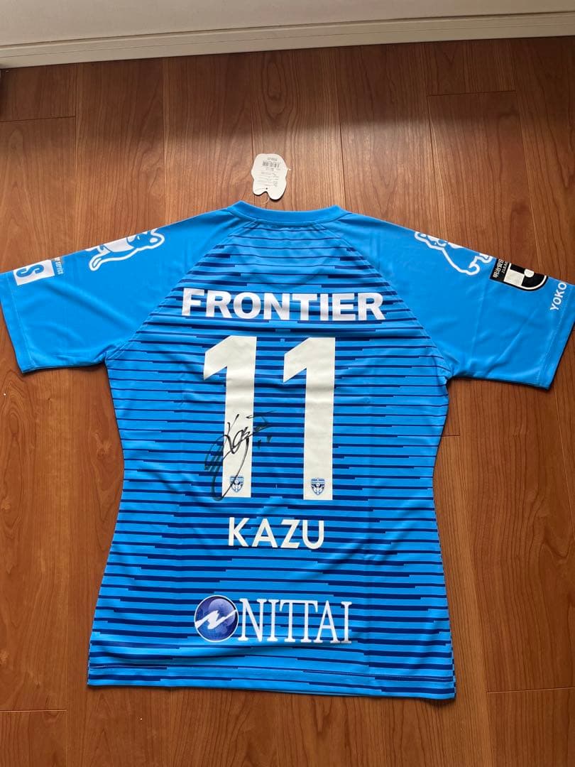 三浦知良　直筆サイン入りユニフォーム