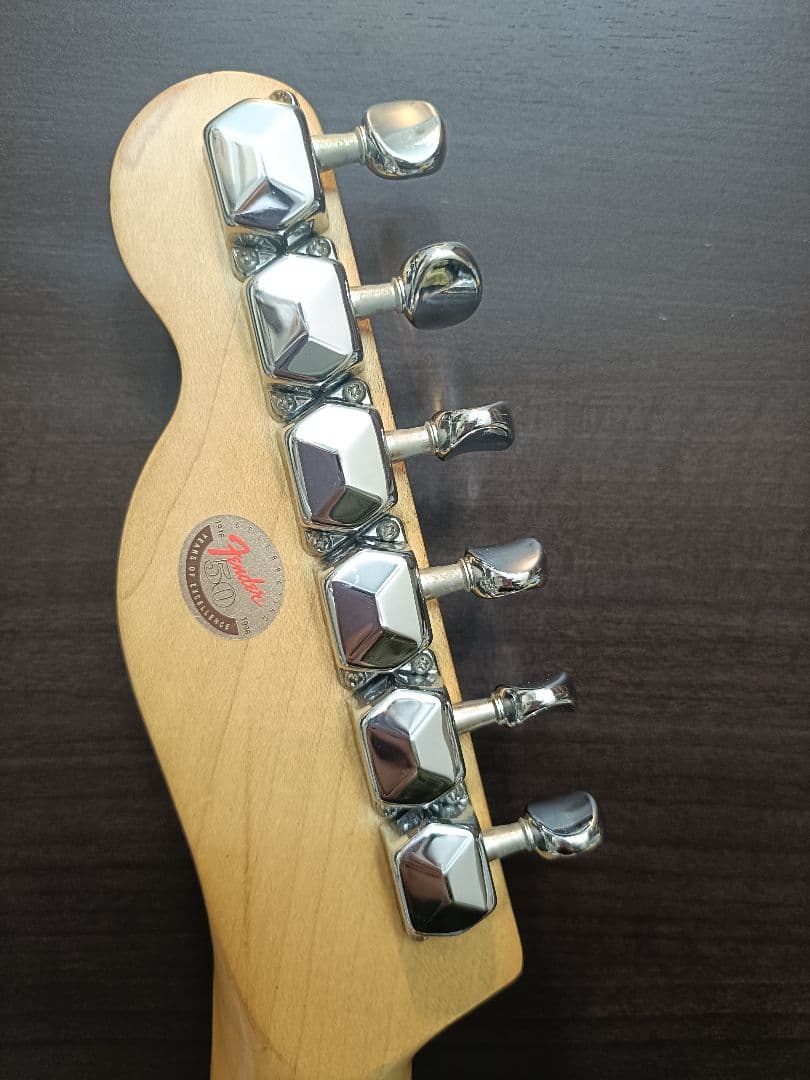 Fender Telecaster ブラック　テレキャスター　シールド　ストラッ