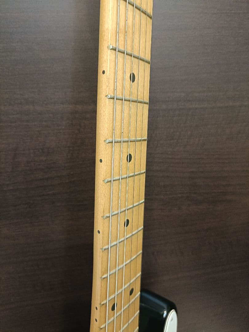 Fender Telecaster ブラック　テレキャスター　シールド　ストラッ