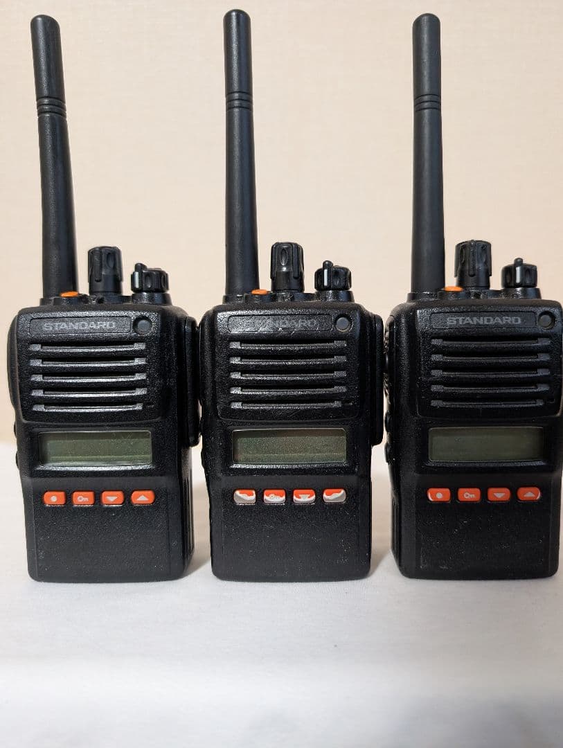 スタンダード デジタル簡易無線機 登録局 VXD-10 3台 イヤホンマイク付
