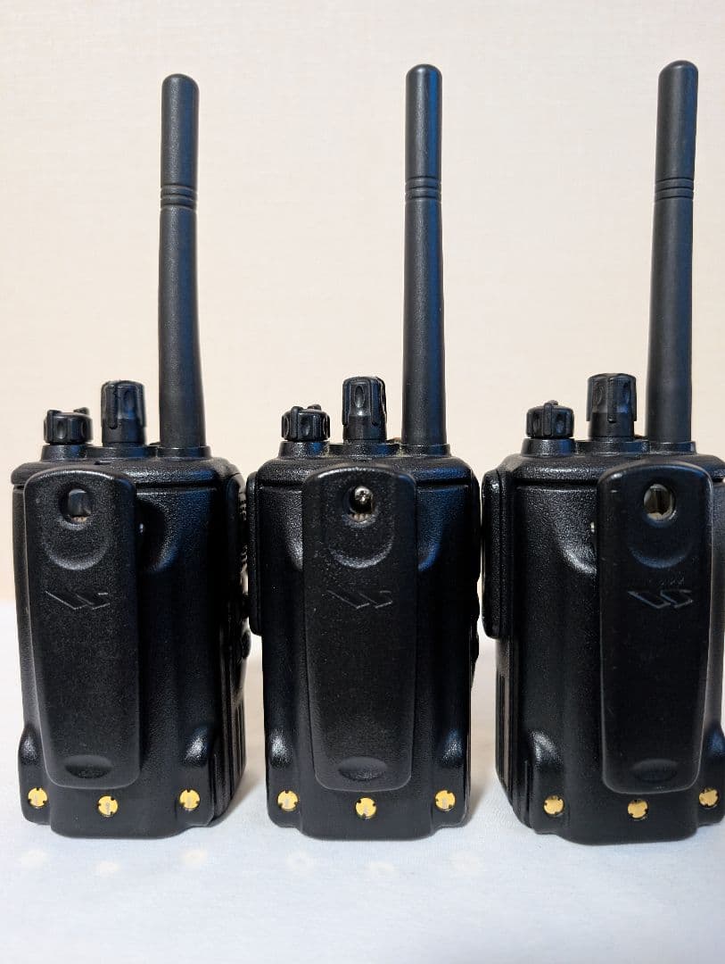 スタンダード デジタル簡易無線機 登録局 VXD-10 3台 イヤホンマイク付