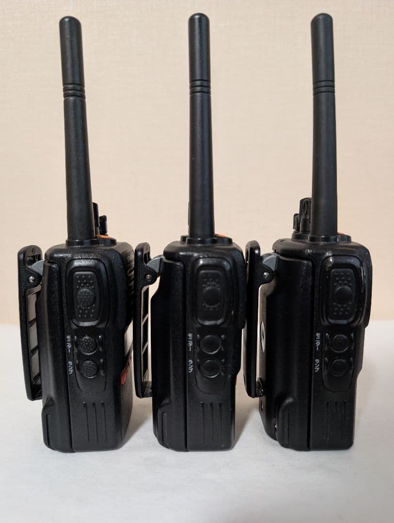 スタンダード デジタル簡易無線機 登録局 VXD-10 3台 イヤホンマイク付