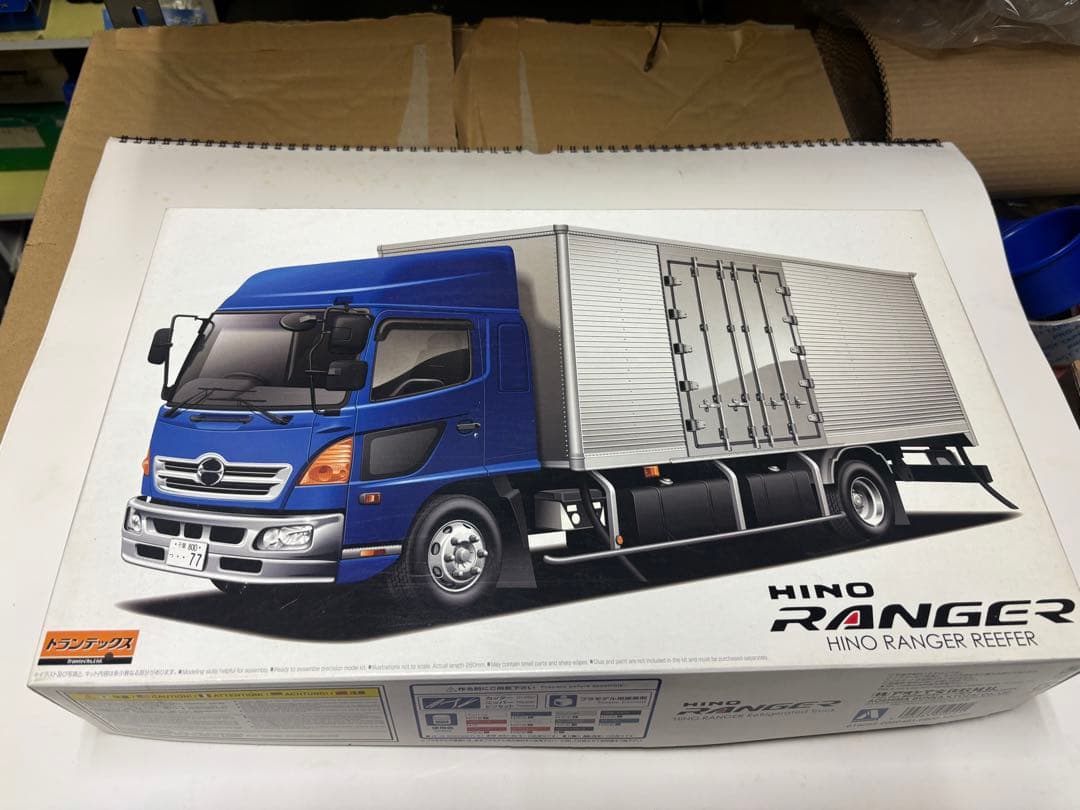 日野レンジャープロ　プラモデル