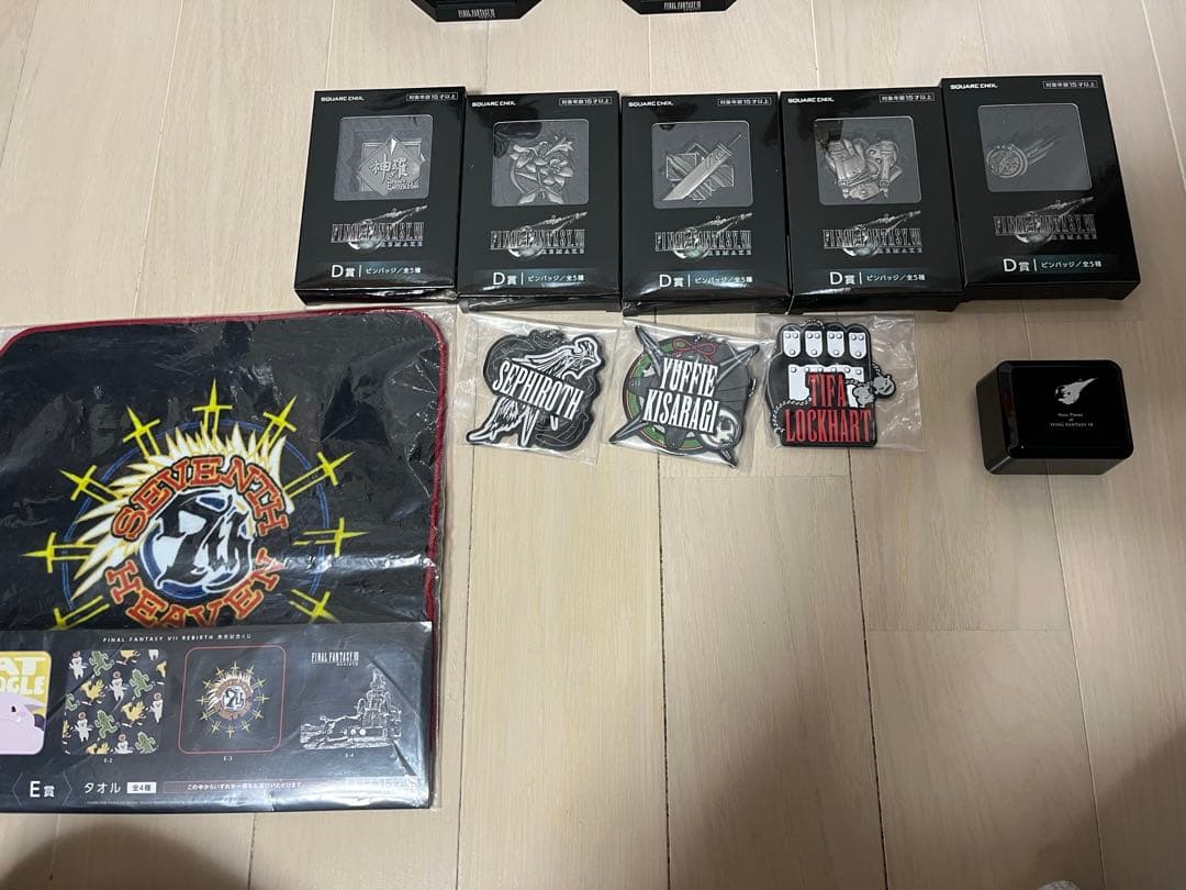 ファイナルファンタジー セフィロス、クラウド、エアリスフィギュア　セット