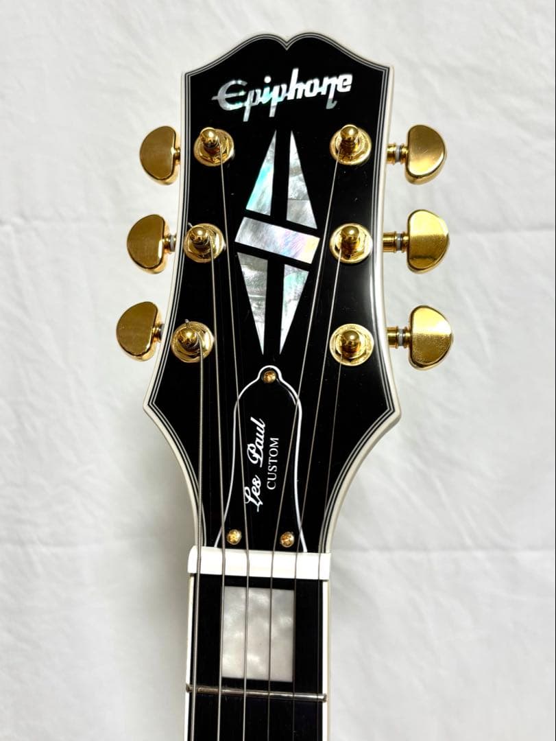 【美品、新品弦張替済】Epiphone レスポールカスタム 2024年製