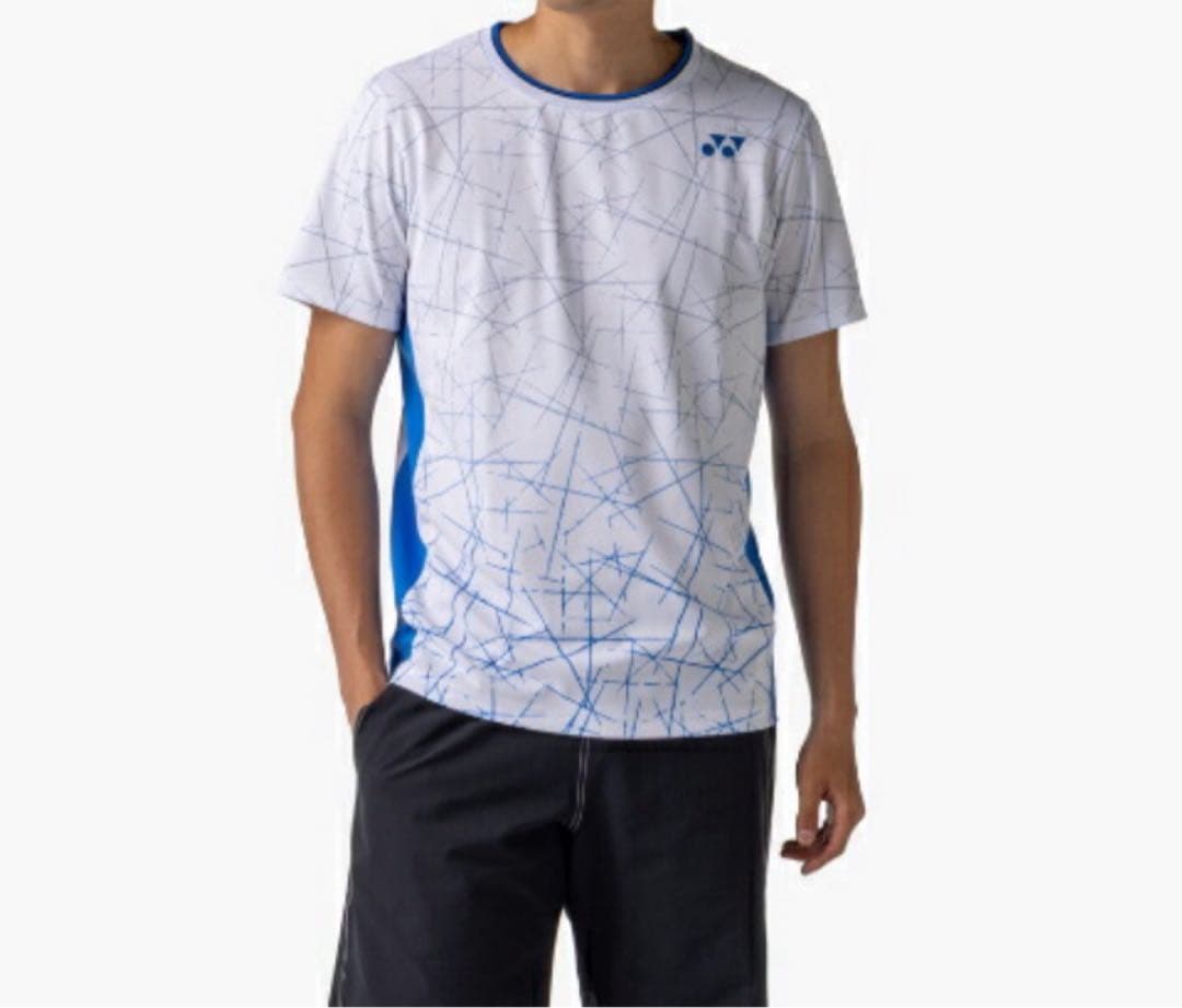 YONEX ユニ ゲームシャツ NTT東日本モデル ホワイト 011 Ｌサイズ